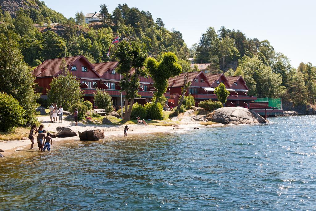 Mones Feriesenter Lägenhet Mandal Rum bild